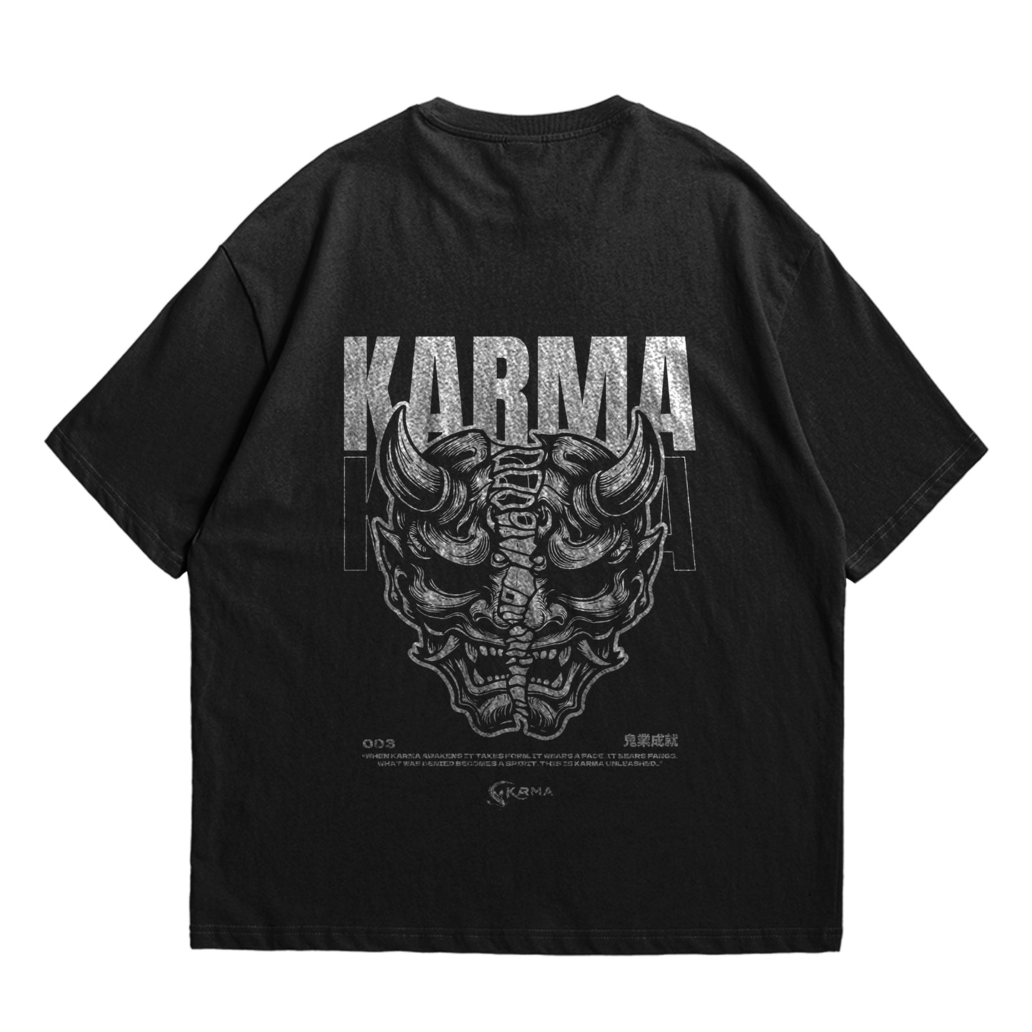 Karma Unleashed Oversized T-Shirt