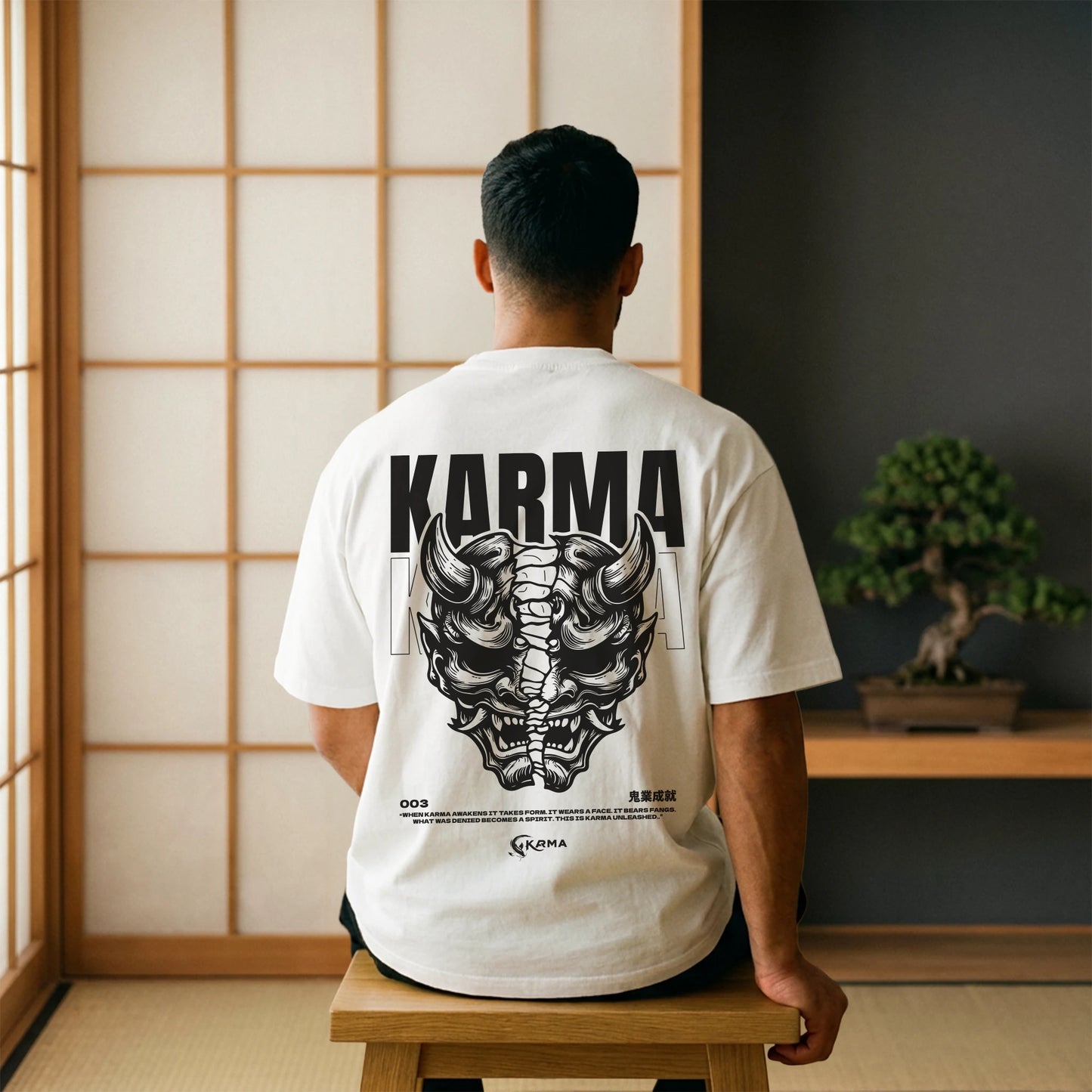Karma Unleashed Oversized T-Shirt