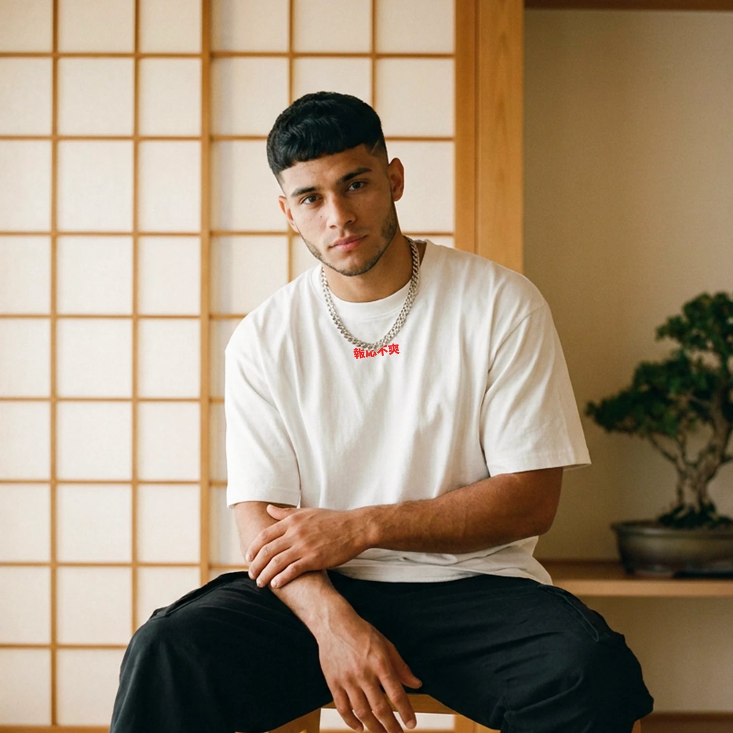 Samurai Tiger Oversized T-Shirt