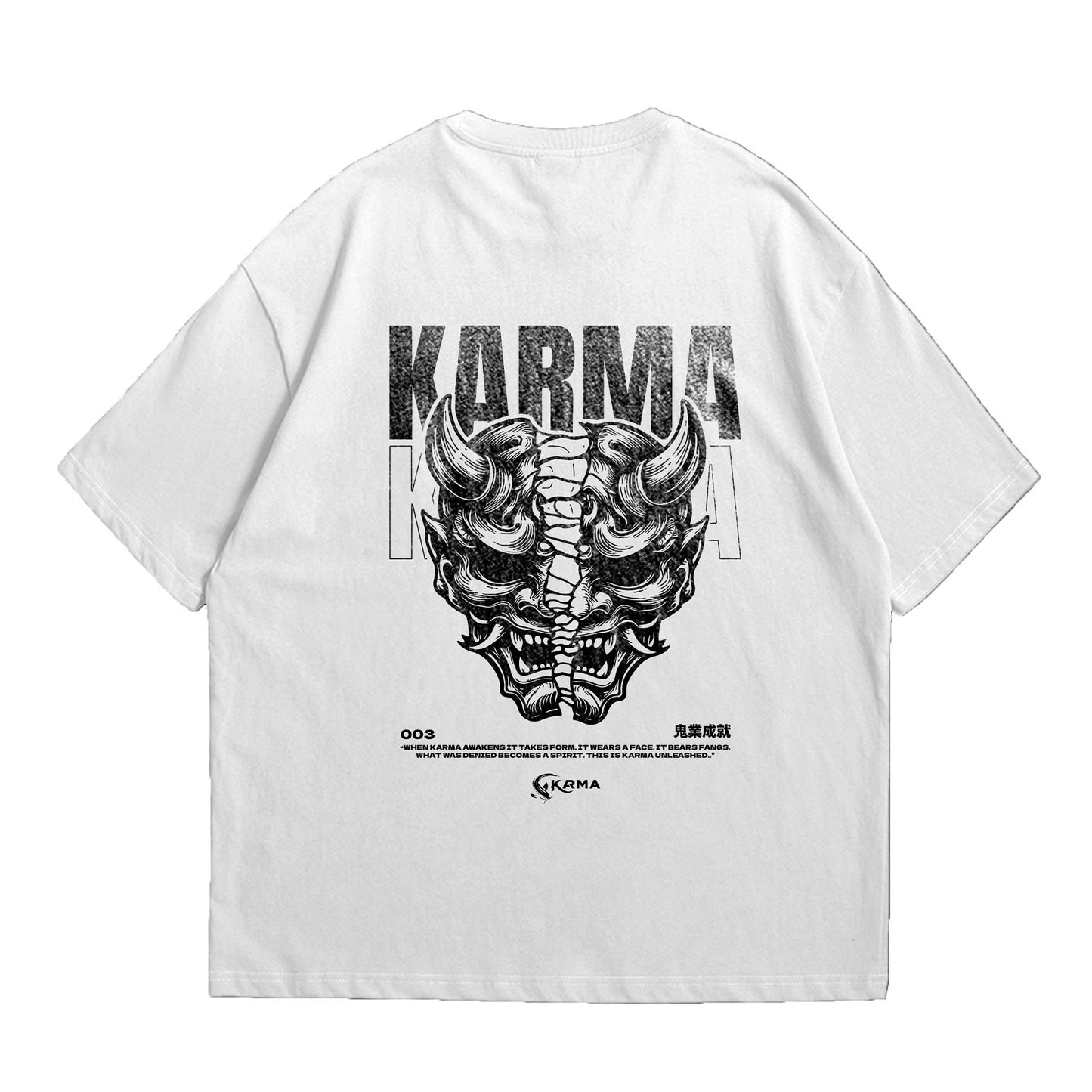 Karma Unleashed Oversized T-Shirt
