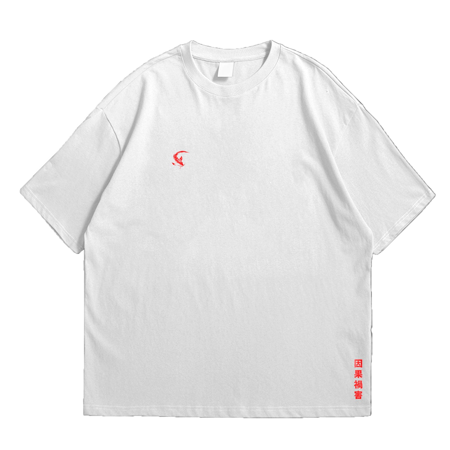 Koi Sketch Oversized T-Shirt